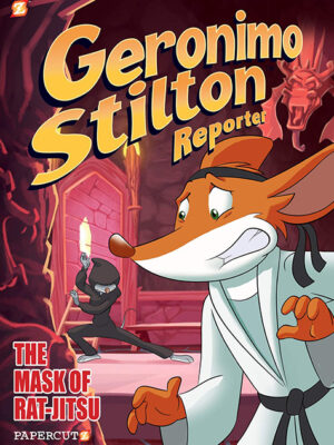 Geronimo Stilton Reporter #9: The Mask of Rat Jit-su - Hardcover