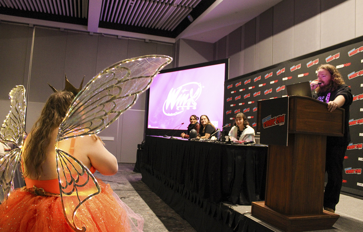Fans got the chance to ask the panel questions during our Q&A session