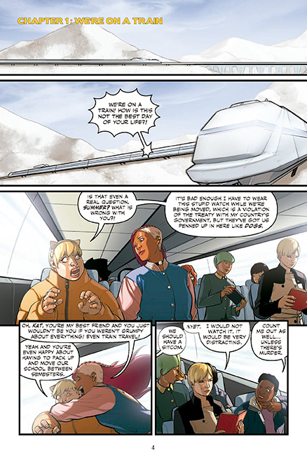 School for Extraterrestrial Girls Vol 2 - Page 4