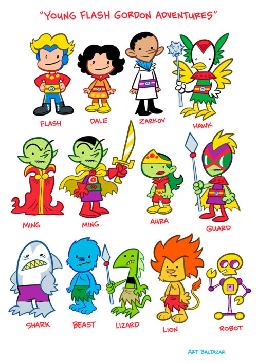 FlashGordonAdventures-Characters-1
