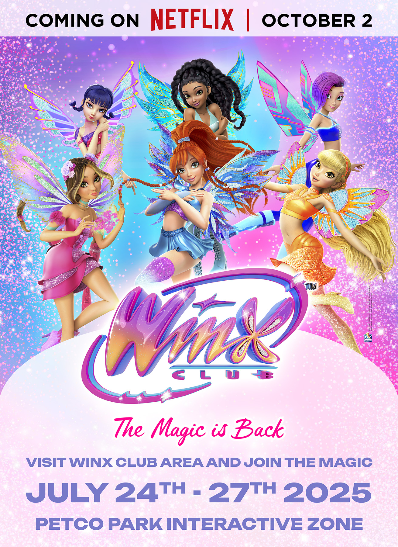 Winx Club SDCC 2025 Pin
